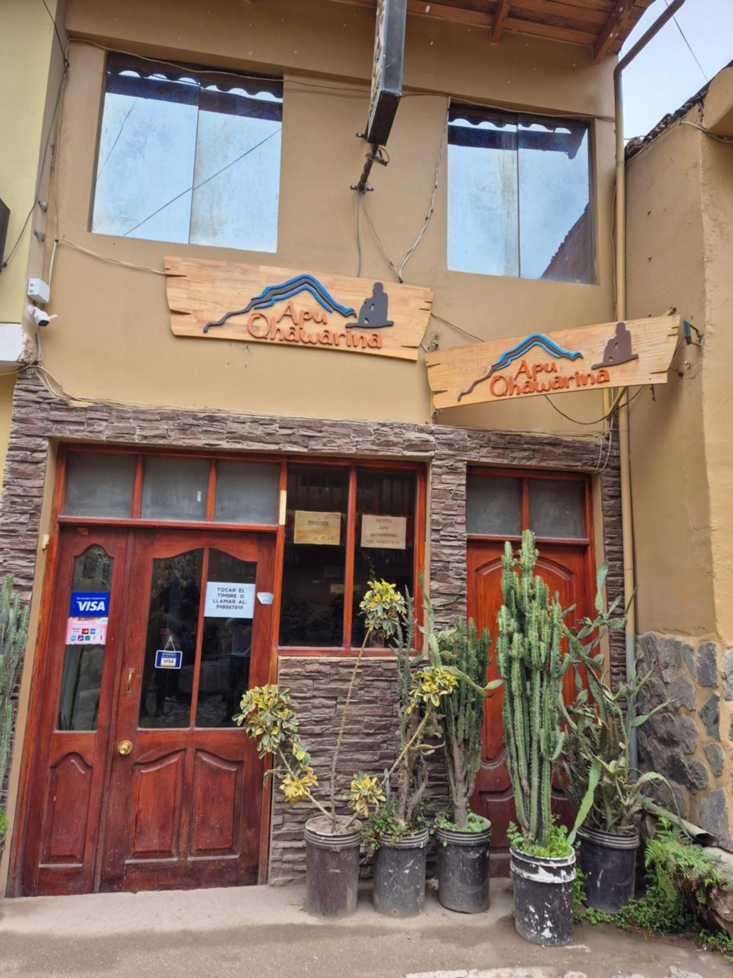 Hostal Apu Qhawarina Ollantaytambo Eksteriør billede